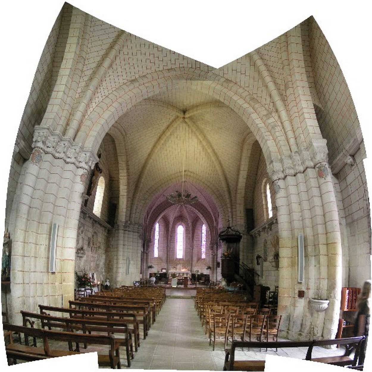 Azay-le-Ferron - Kirche