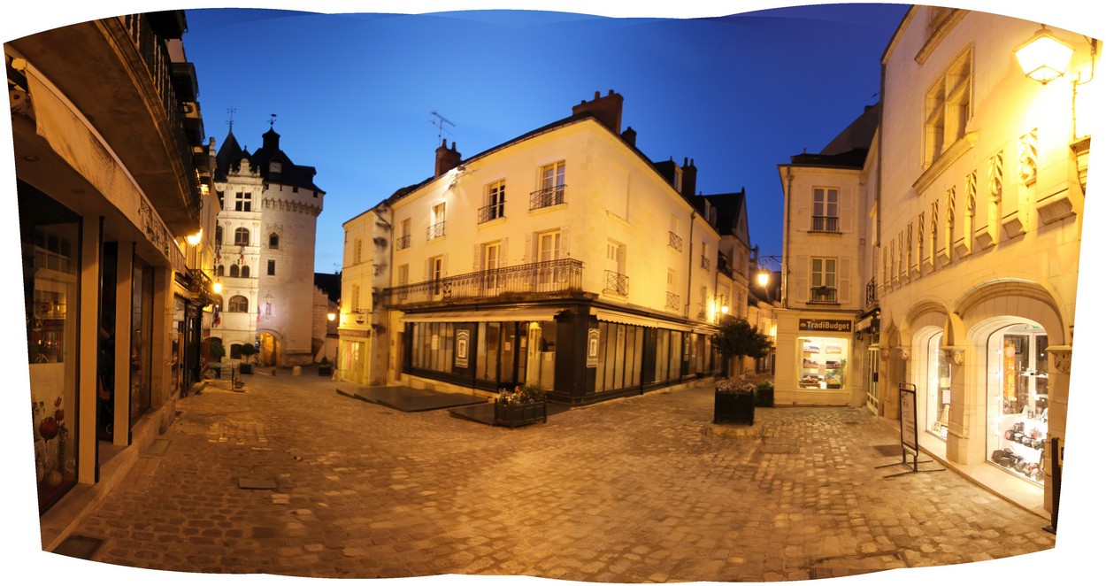 Loches am Abend