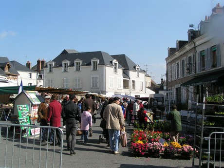 meung-sur-loire-markt