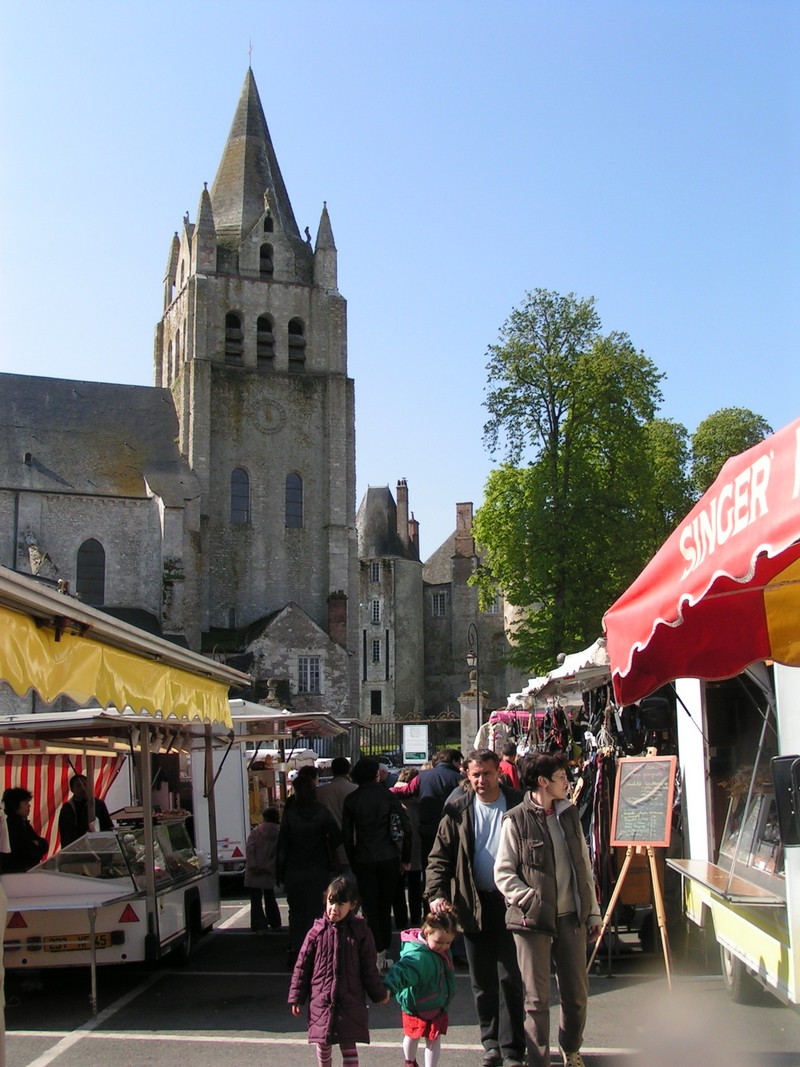 meung-sur-loire-markt