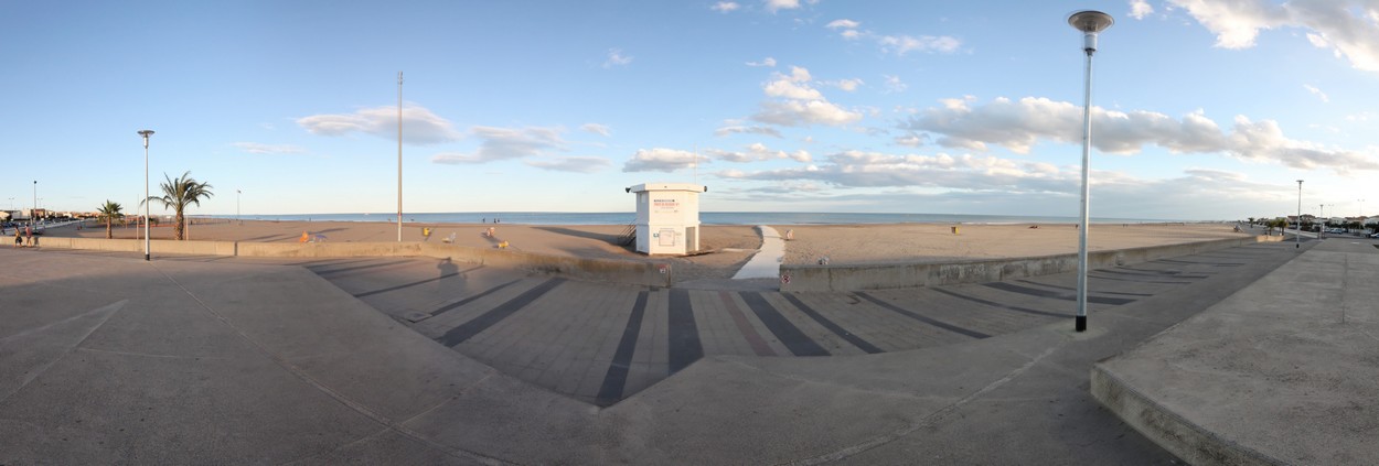 Narbonne Plage am Abend 