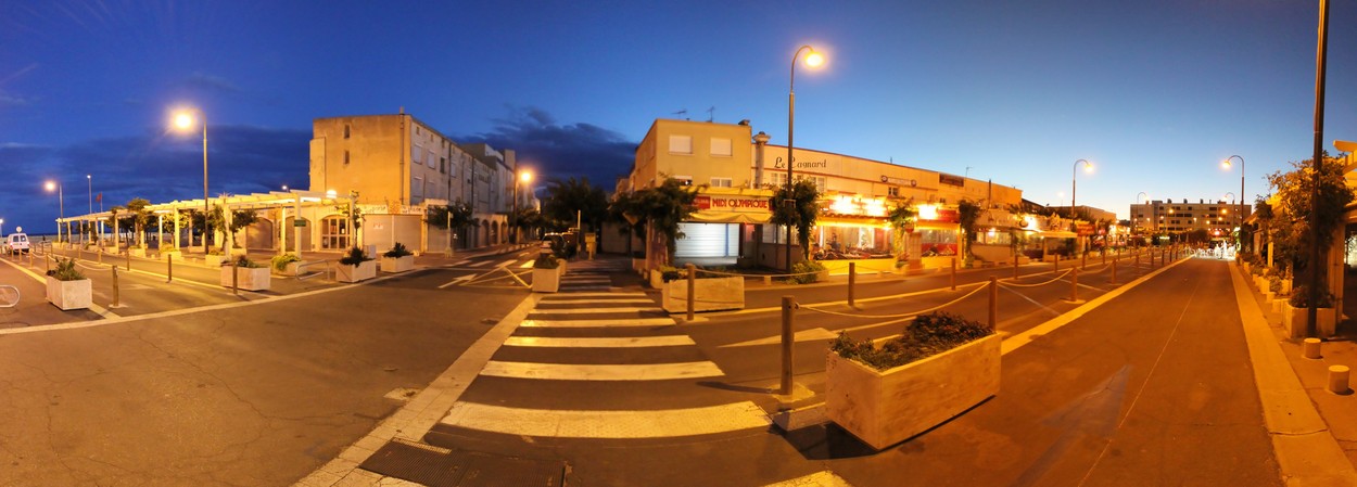 Narbonne Plage am Abend 