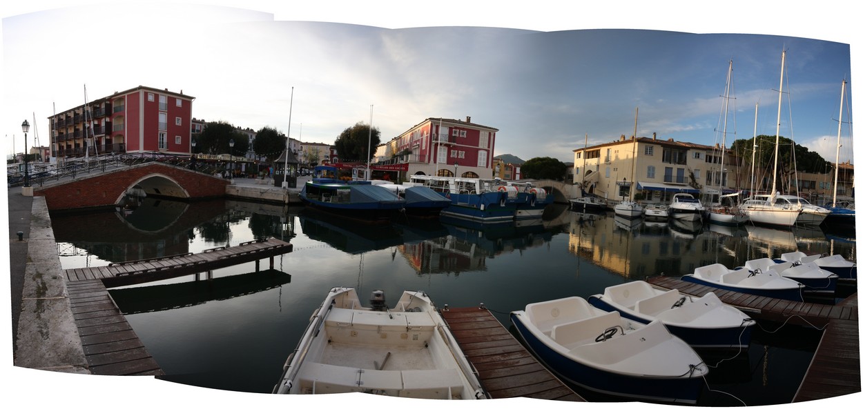 Port Grimaud am Abend