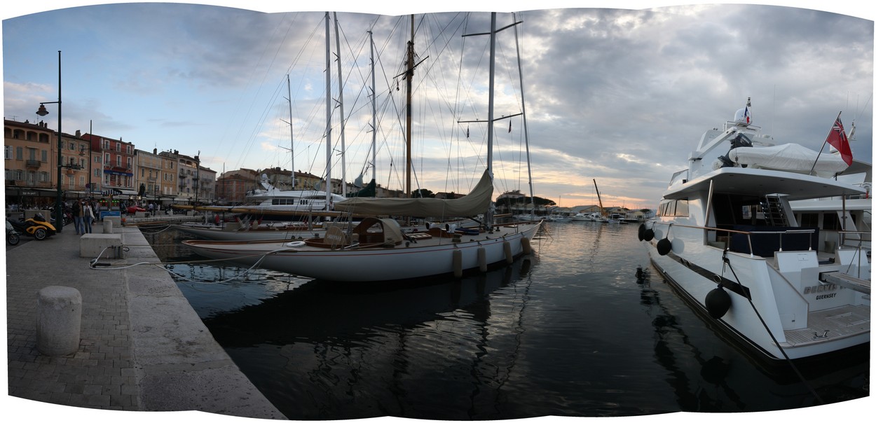 Saint Tropez am Abend 