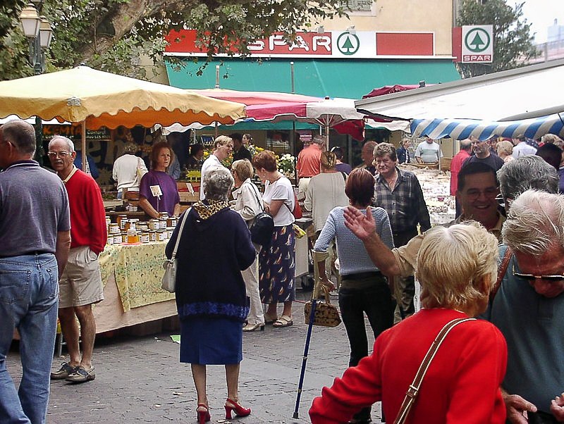 sainte-maxime-markt