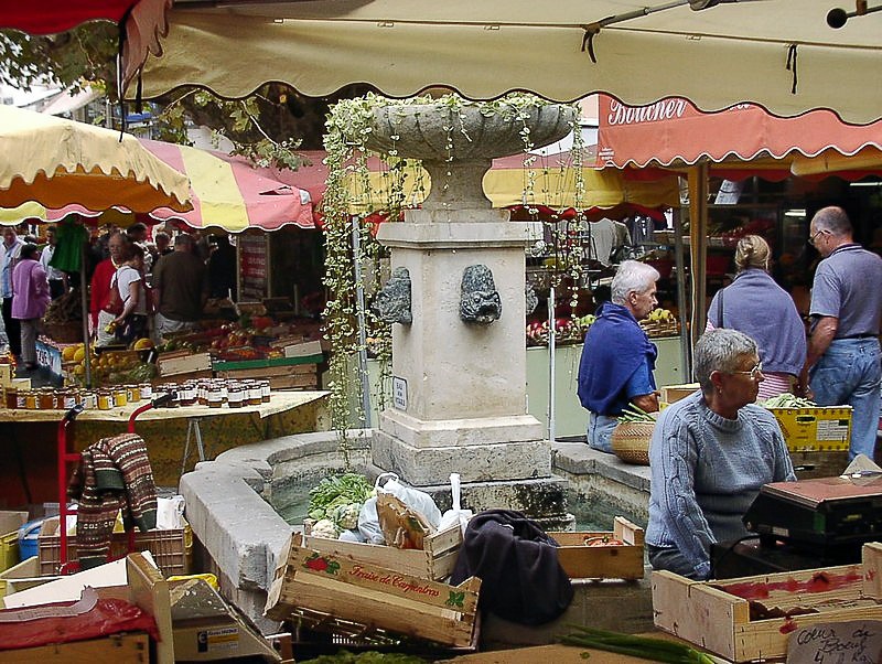 sainte-maxime-markt